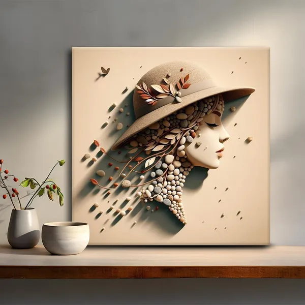 Wooden_Wall_Art_Canvas_Painting_With_Engineered_Wood_Frame