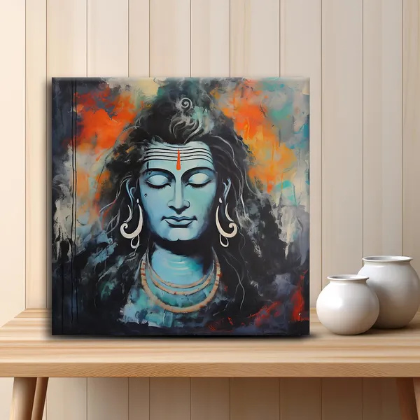 Wooden_Wall_Art_Canvas_Painting_With_Engineered_Wood_Frame