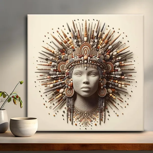 Wooden_Wall_Art_Canvas_Painting_With_Engineered_Wood_Frame