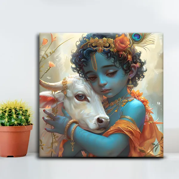 Wooden_Wall_Art_Canvas_Painting_With_Engineered_Wood_Frame