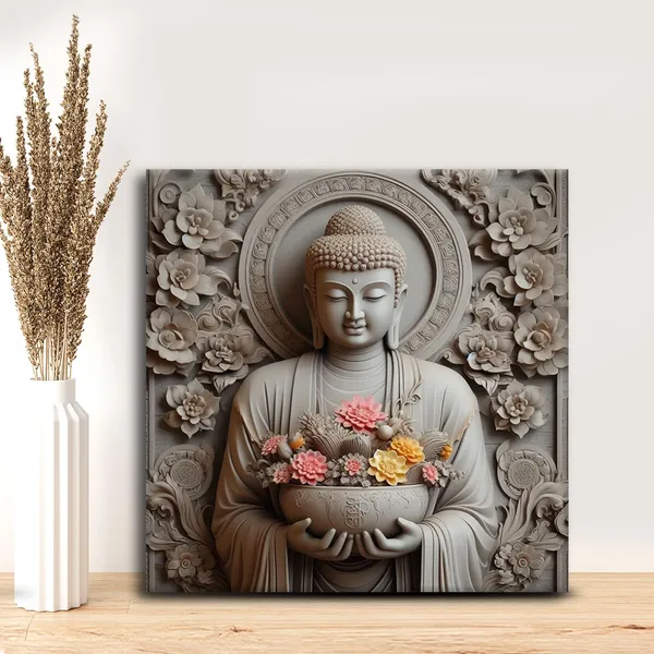Wooden_Wall_Art_Canvas_Painting_With_Engineered_Wood_Frame
