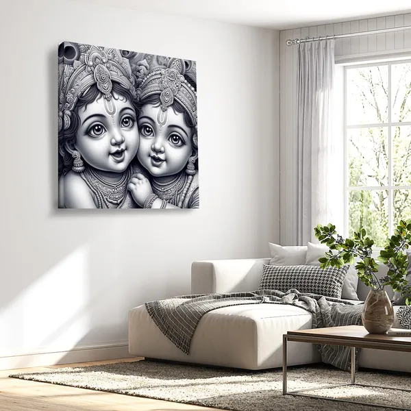 Wooden_Wall_Art_Canvas_Painting_With_Engineered_Wood_Frame