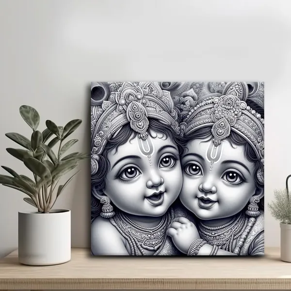 Wooden_Wall_Art_Canvas_Painting_With_Engineered_Wood_Frame