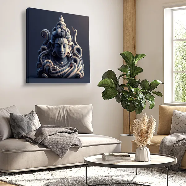 Wooden_Wall_Art_Canvas_Painting_With_Engineered_Wood_Frame