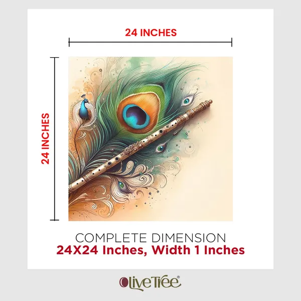 Wooden_Wall_Art_Canvas_Painting_With_Engineered_Wood_Frame