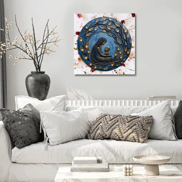 Wooden_Wall_Art_Canvas_Painting_With_Engineered_Wood_Frame