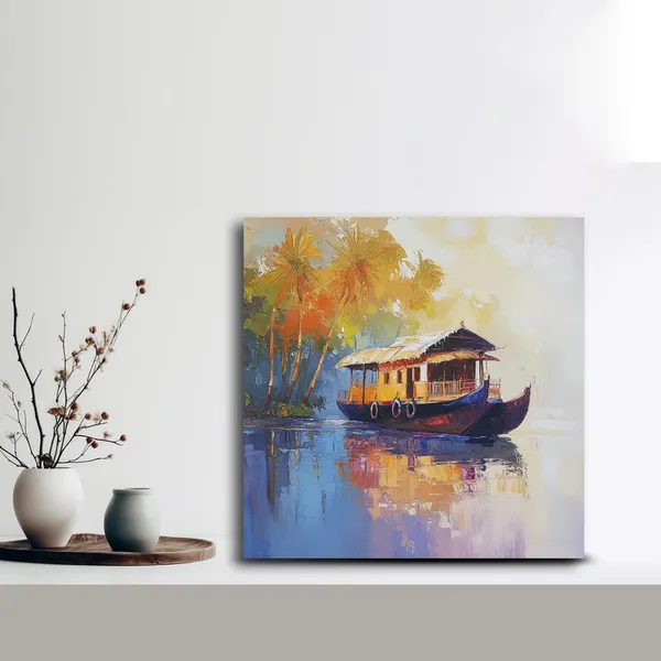 Wooden_Wall_Art_Canvas_Painting_With_Engineered_Wood_Frame