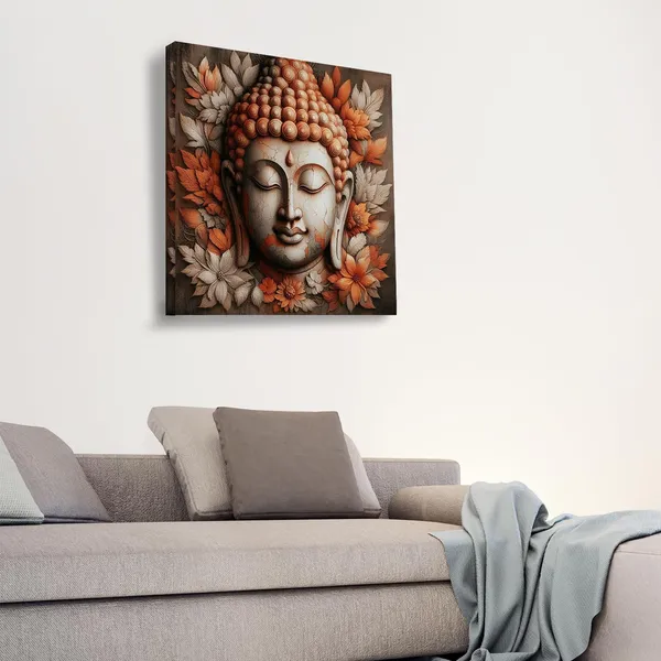 Wooden_Wall_Art_Canvas_Painting_With_Engineered_Wood_Frame