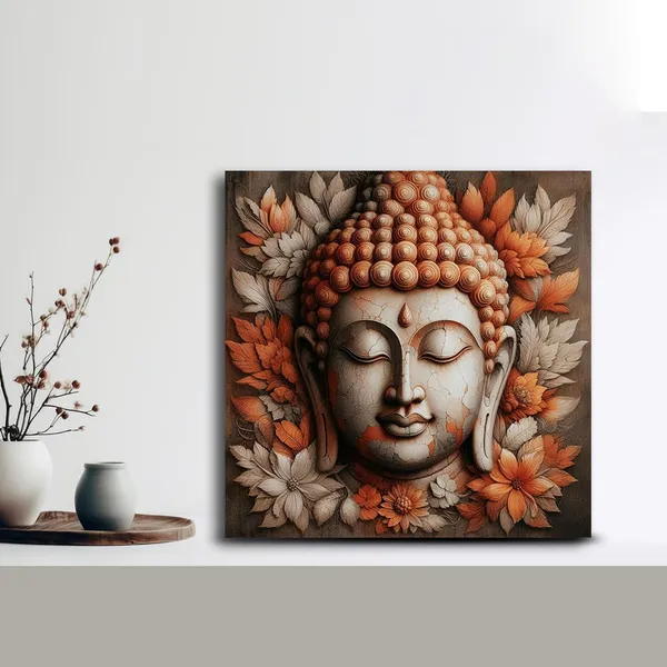 Wooden_Wall_Art_Canvas_Painting_With_Engineered_Wood_Frame