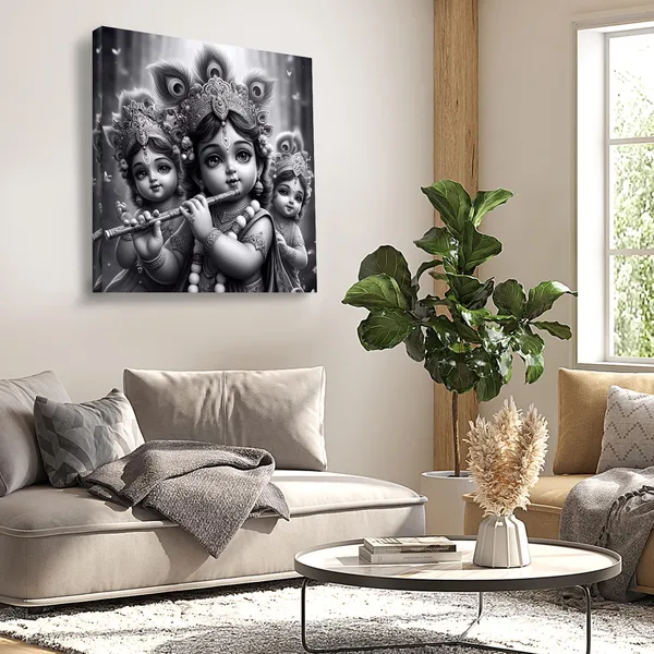 Wooden_Wall_Art_Canvas_Painting_With_Engineered_Wood_Frame