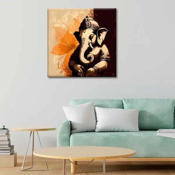 Wooden_Wall_Art_Canvas_Painting_With_Engineered_Wood_Frame