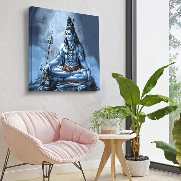 Wooden_Wall_Art_Canvas_Painting_With_Engineered_Wood_Frame