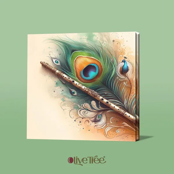 Wooden_Wall_Art_Canvas_Painting_With_Engineered_Wood_Frame