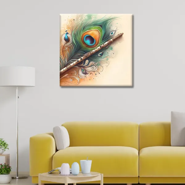 Wooden_Wall_Art_Canvas_Painting_With_Engineered_Wood_Frame