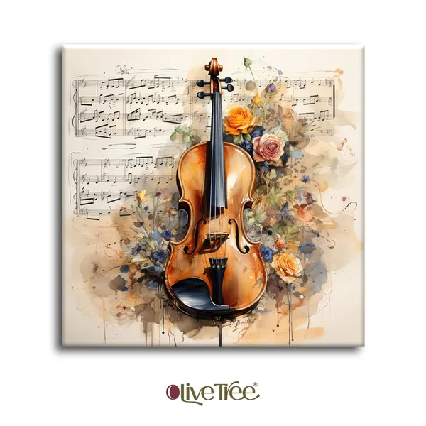 Wooden_Wall_Art_Canvas_Painting_With_Engineered_Wood_Frame
