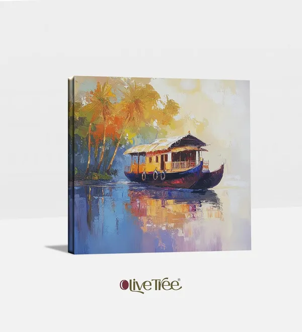 Wooden_Wall_Art_Canvas_Painting_With_Engineered_Wood_Frame