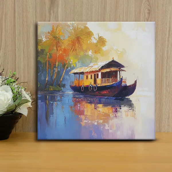 Wooden_Wall_Art_Canvas_Painting_With_Engineered_Wood_Frame