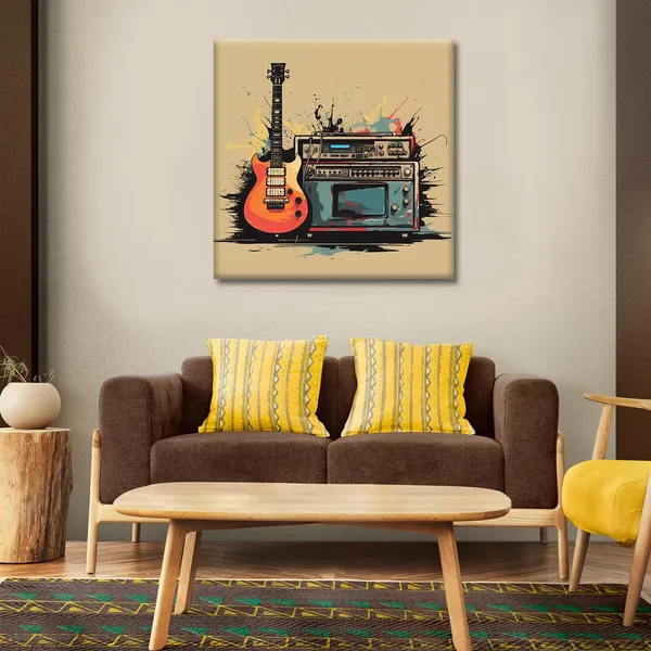 Wooden_Wall_Art_Canvas_Painting_With_Engineered_Wood_Frame
