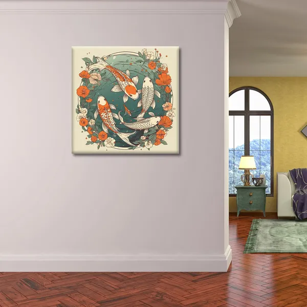 Wooden_Wall_Art_Canvas_Painting_With_Engineered_Wood_Frame