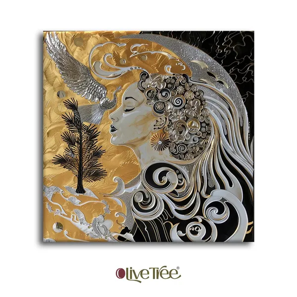 Wooden_Wall_Art_Canvas_Painting_With_Engineered_Wood_Frame