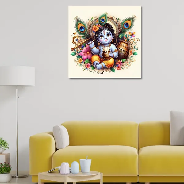 Wooden_Wall_Art_Canvas_Painting_With_Engineered_Wood_Frame