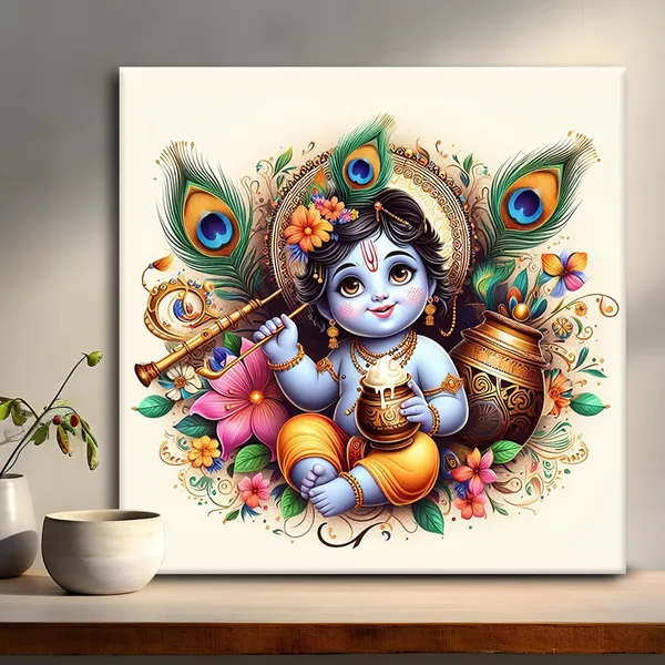 Wooden_Wall_Art_Canvas_Painting_With_Engineered_Wood_Frame