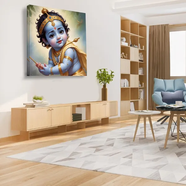 Wooden_Wall_Art_Canvas_Painting_With_Engineered_Wood_Frame