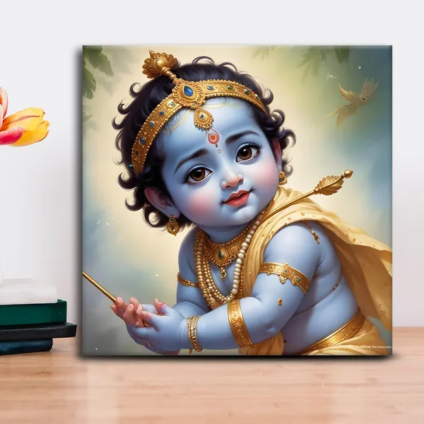 Wooden_Wall_Art_Canvas_Painting_With_Engineered_Wood_Frame