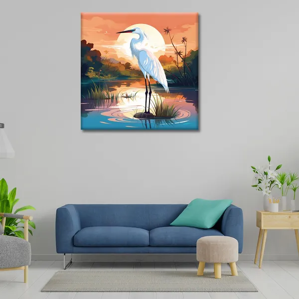 Wooden_Wall_Art_Canvas_Painting_With_Engineered_Wood_Frame