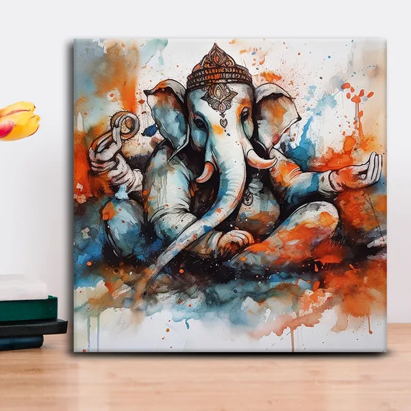 Wooden_Wall_Art_Canvas_Painting_With_Engineered_Wood_Frame