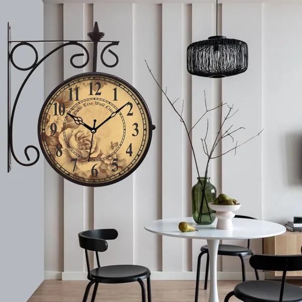 Analog_Station_Clock_Metal_Double_Sided_Wall_Clock