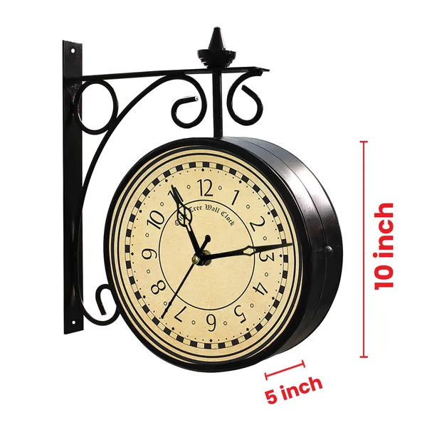 Olive_Tree_Analog_Station_Clock