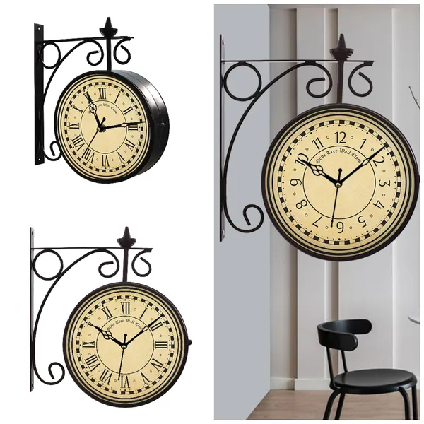 Olive_Tree_Analog_Station_Clock