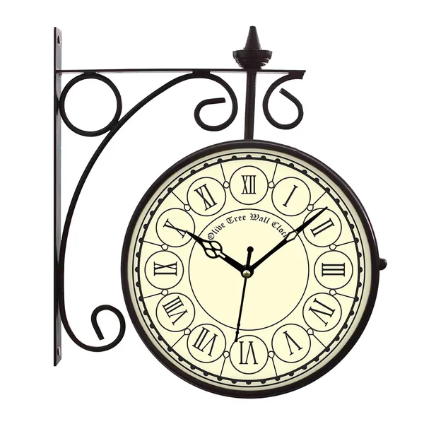 Olive_Tree_Analog_Station_Clock_Metal_Double_Sided_Wall_Clock