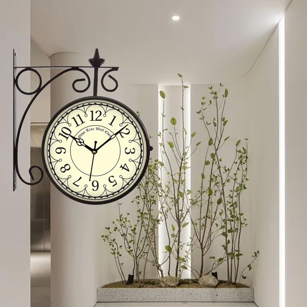 Olive_Tree_Analog_Station_Clock