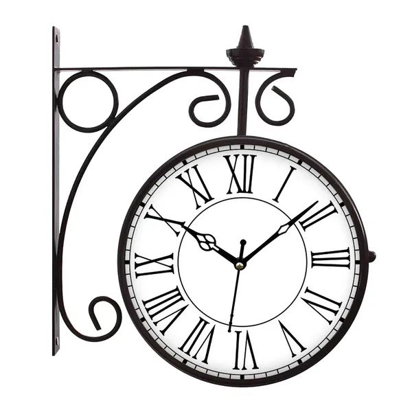 Analog_Station_Clock_Metal_Double_Sided_Wall_Clock