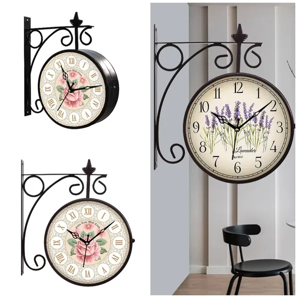 Olive_Tree_Analog_Station_Clock
