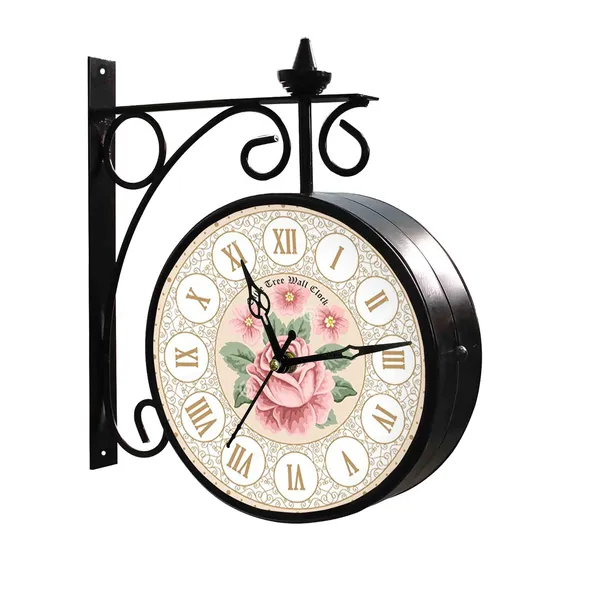 Olive_Tree_Analog_Station_Clock