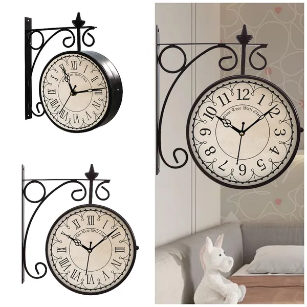 Olive_Tree_Analog_Station_Clock