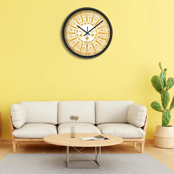Olive_Tree_Round_Wall_Clock