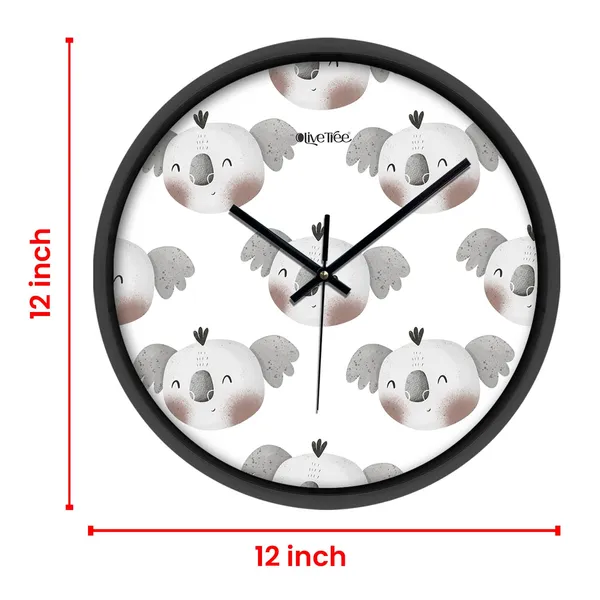Olive_Tree_Round_Wall_Clock