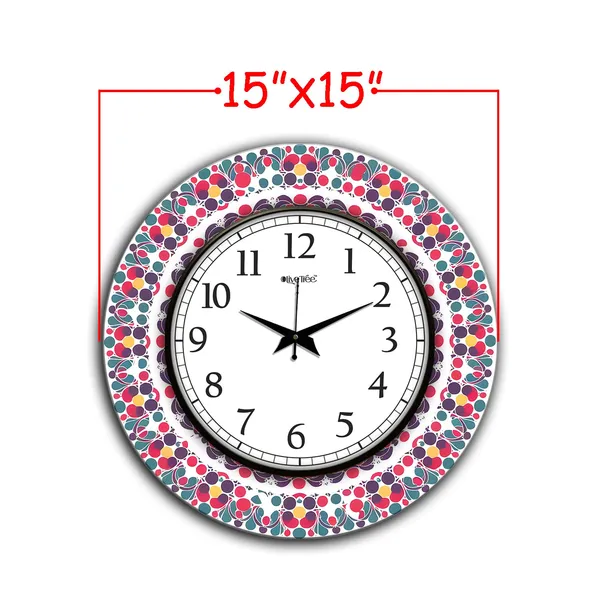 Rangoli_Wall_Clock
