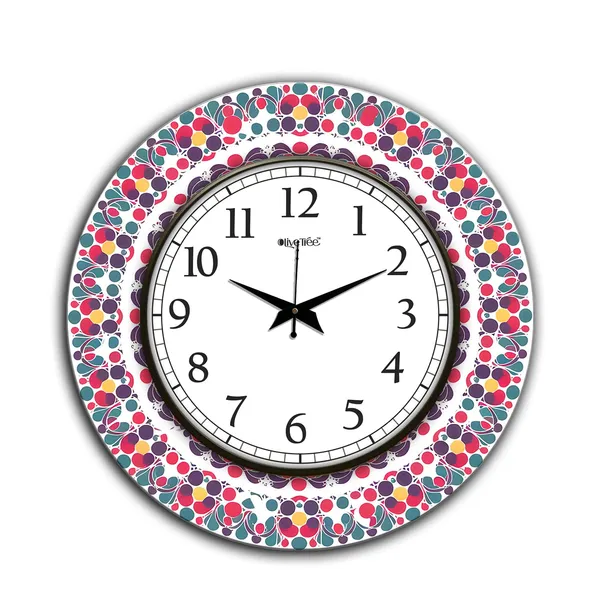 Rangoli_Wall_Clock