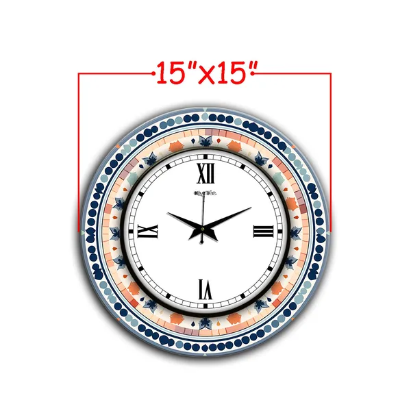 Rangoli_Wall_Clock