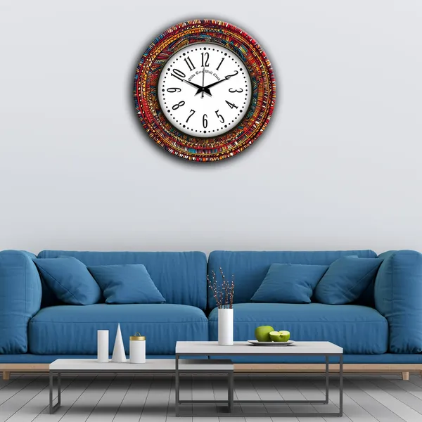 Rangoli_Wall_Clock