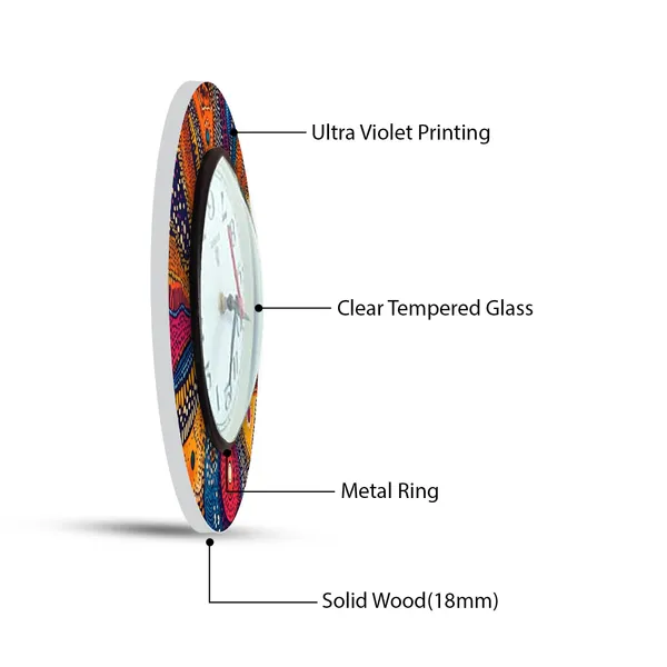 Rangoli_Wall_Clock