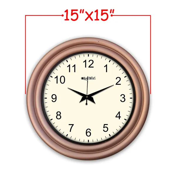 Olive_Tree_Round_Wall_Clock