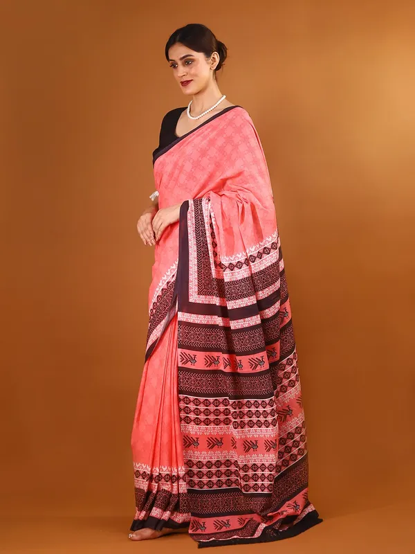 Pink_Ethnic_Moti_Printed_Pure_Cotton_Saree_For_Women