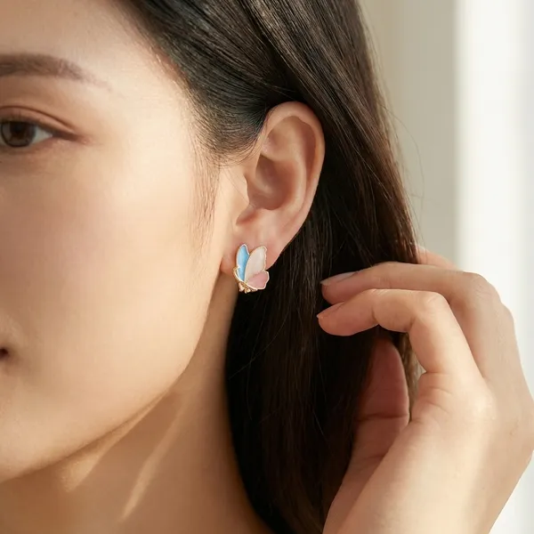 Pastel_Butterfly_Stud_Earrings