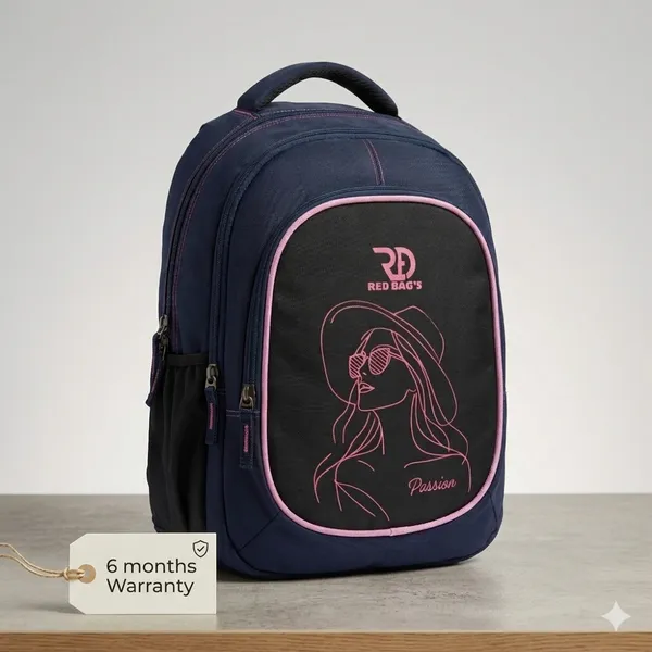 Black_and_Pink_Polyester_Kids_School_Backpack_For_Kids